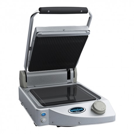 Unox Spidocook Keramische Contactgrill - Boven gegroefd