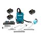 Promoset Makita rugstofzuiger DVC260Z
