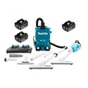 Combiset Makita rugstofzuiger DVC260Z