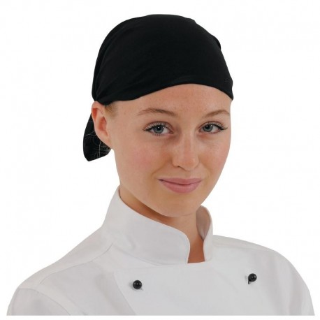 Buff hoofddoek zwart