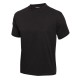 Unisex T-shirt zwart M