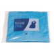 Disposable polyethyleen halterschorten blauw