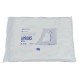 Disposable polyethyleen halterschorten wit