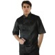 Whites Vegas unisex koksbuis korte mouw zwart L