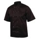 Whites Vegas unisex koksbuis korte mouw zwart XXL