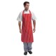 Whites halterschort rood-wit gestreept