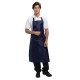 Whites halterschort donkerblauw