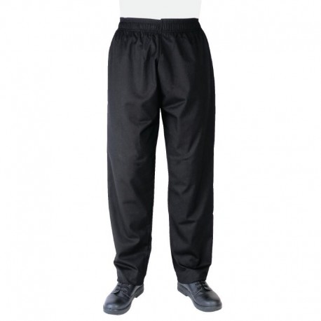 Whites Vegas unisex koksbroek zwart S