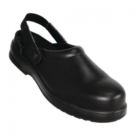 Lites unisex veiligheidsklompen zwart 39