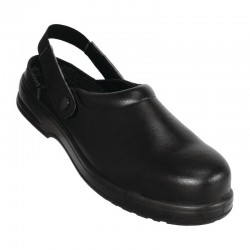 Lites unisex veiligheidsklompen zwart 41