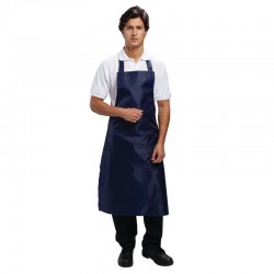 Whites waterdicht schort blauw