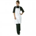 Chef Works halterschort wit