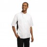 Whites Nevada koksbuis wit met zwart contrast M
