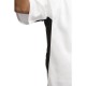 Whites Nevada koksbuis wit met zwart contrast M