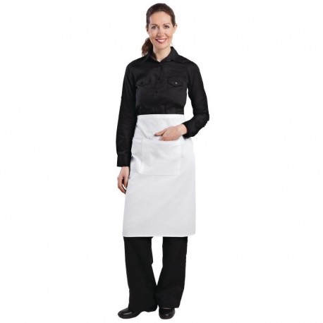 Whites standaard bistro sloof wit