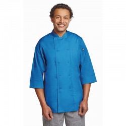Chef Works unisex koksbuis blauw S