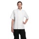Whites Boston unisex koksbuis korte mouw wit XXL