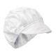 Whites muts met klep wit