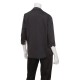 Uniform Works dames stretch shirt zwart XL