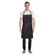 Chef Works Urban Memphis lang schort zwart