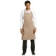 Whites halterschort polyester-katoen bruin