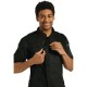 Chef Works Springfield unisex koksbuis met rits zwart L