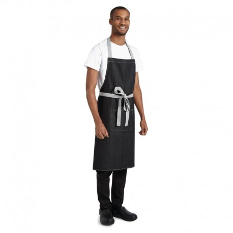 Whites Southside Denimhalterschort zwart