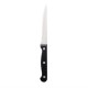 Olympia gekartelde steakmessen met zwart heft 11,5cm