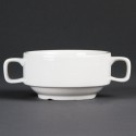 Olympia Whiteware stapelbare soepkop 40cl