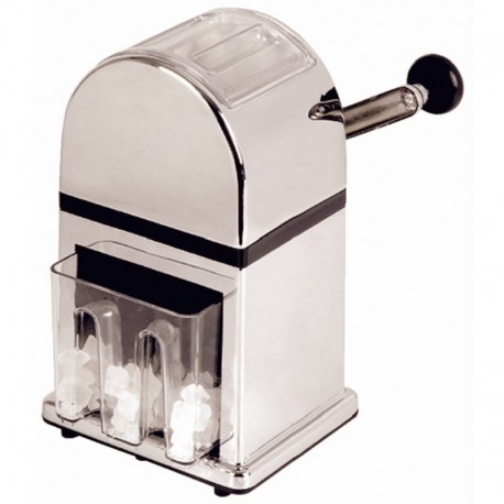 Olympia ijscrusher met schep RVS