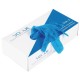 Vogue vinyl handschoenen blauw gepoederd L