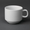 Olympia Whiteware stapelbare theekop 20cl