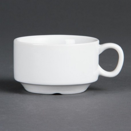 Olympia Whiteware stapelbare espressokopjes 8,5cl