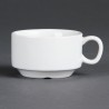 Olympia Whiteware stapelbare espressokopjes 8,5cl