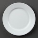 Olympia Whiteware borden met brede rand 20,2cm