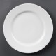 Olympia Whiteware borden met brede rand 31cm