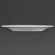 Olympia Whiteware borden met brede rand 31cm