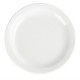 Olympia Whiteware borden met smalle rand 15cm