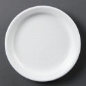 Olympia Whiteware borden met smalle rand 18cm