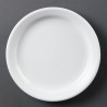 Olympia Whiteware borden met smalle rand 18cm
