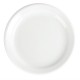 Olympia Whiteware borden met smalle rand 18cm