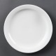 Olympia Whiteware borden met smalle rand 20,2cm
