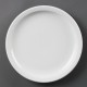 Olympia Whiteware borden met smalle rand 23cm