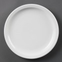 Olympia Whiteware borden met smalle rand 23cm