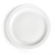 Olympia Whiteware borden met smalle rand 28cm