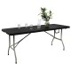 Bolero inklapbare tafel zwart 183cm