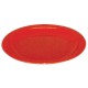 Kristallon bord 23cm rood