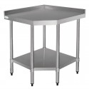 Vogue RVS werktafel hoekelement 60cm