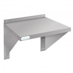 Vogue RVS oven/magnetron wandplank 56x56cm