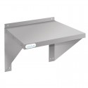 Vogue RVS oven/magnetron wandplank 56x56cm